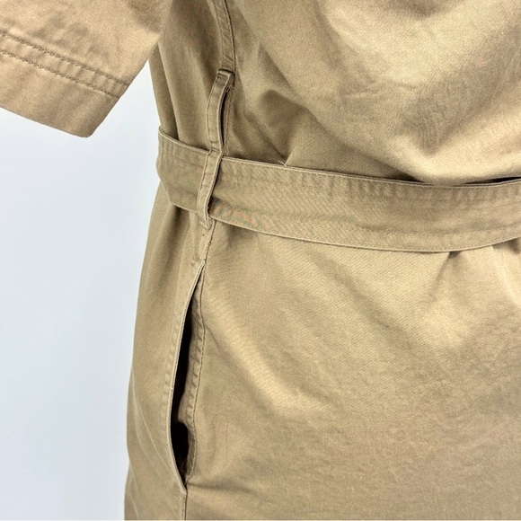 Filson Colville Short Sleeve Shirt Dress Khaki Dark Tan Size XS - Picture 5 of 8